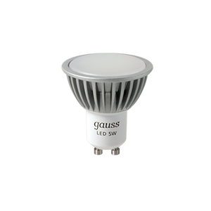 Светодиодная лампа gauss GU10 5W Светодиодная лампа gauss GU10 5W